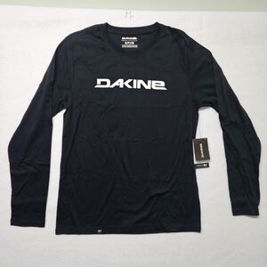 Dakine Mens Long Sleeve Shirt Crew Neck Black Outdoor NWT